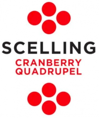 Scelling Cranberry Quadrupel etiket